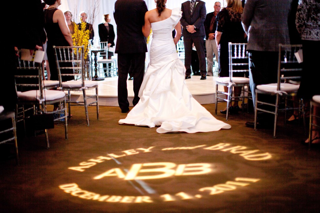 bride walking